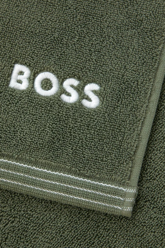 Łazienka BOSS mały ręcznik bawełniany EDGE Lichen 50 x 100 cm 1063531 zielony
