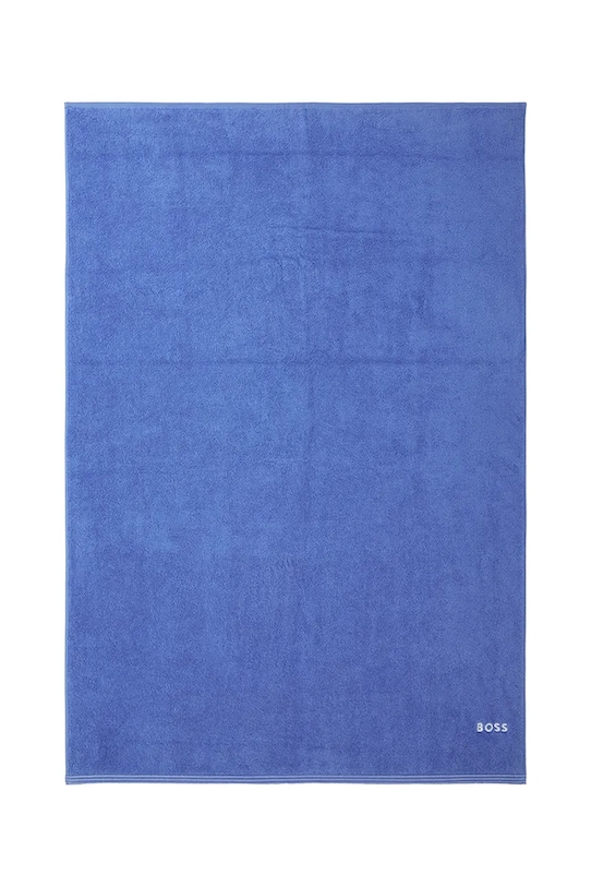 BOSS ręcznik z materiału tekstylnego EDGE Malibu 100 x 150 cm niebieski 1063581