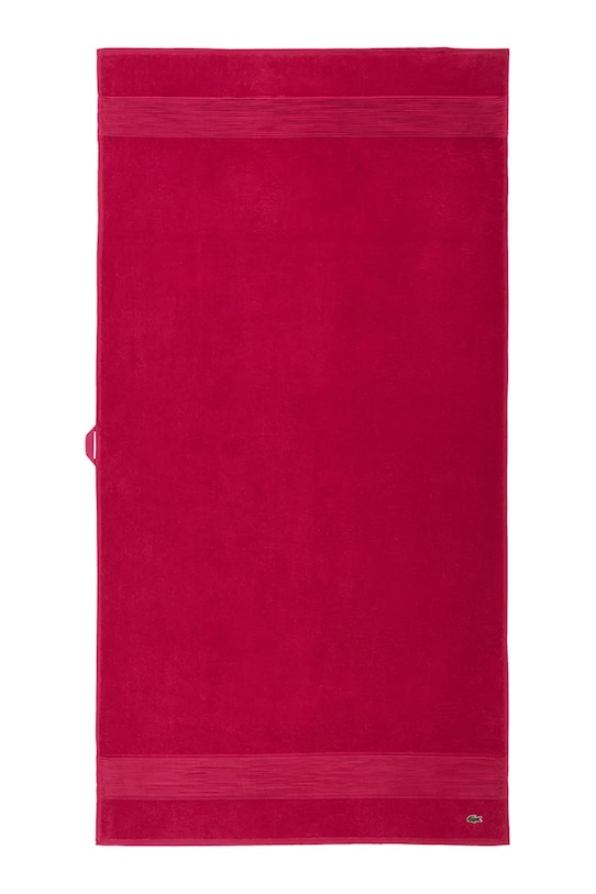 Lacoste średni ręcznik bawełniany LLECROCO Bigarreau 70 x 140 cm fioletowy 1062366