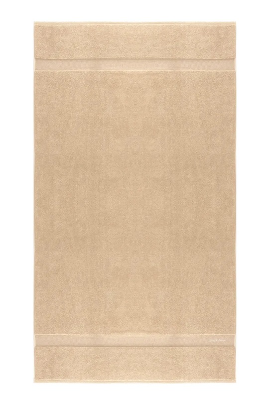 Ralph Lauren duży ręcznik bawełniany DULANEY Linen 100 x 183 cm beżowy 1062962
