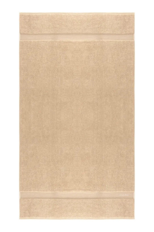 Ralph Lauren duży ręcznik bawełniany DULANEY Linen 100 x 183 cm beżowy 1062962