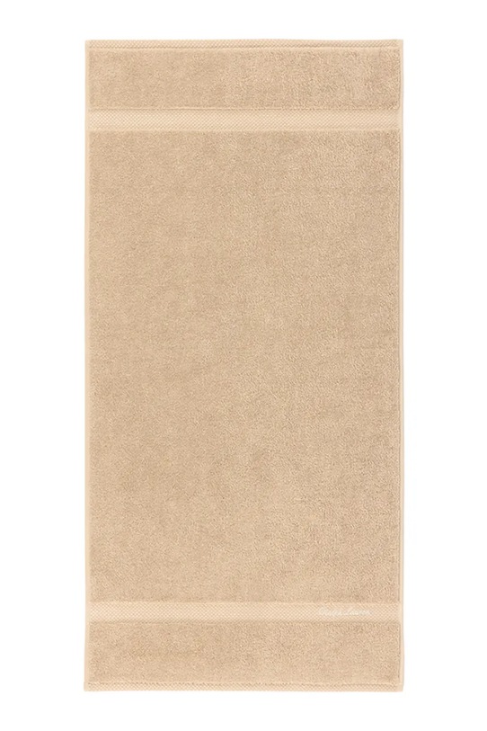 Ralph Lauren mały ręcznik bawełniany DULANEY Linen 50 x 100 cm beżowy 1062961