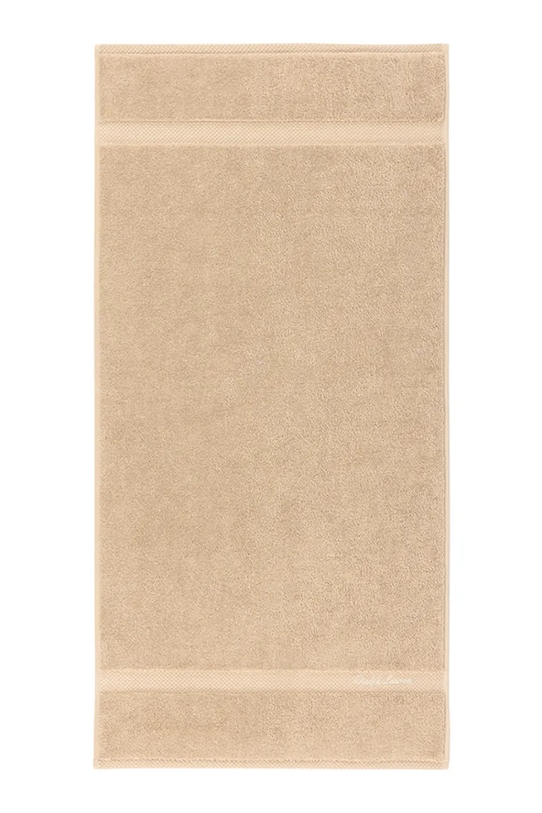 Ralph Lauren mały ręcznik bawełniany DULANEY Linen 50 x 100 cm beżowy 1062961