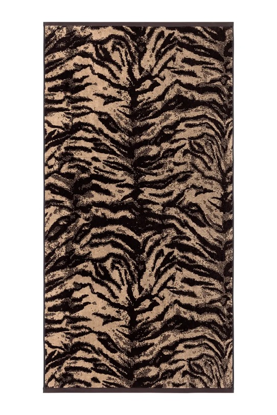 Kenzo duży ręcznik bawełniany KFAUVE Naturel 90 x 150 cm brązowy 1062868