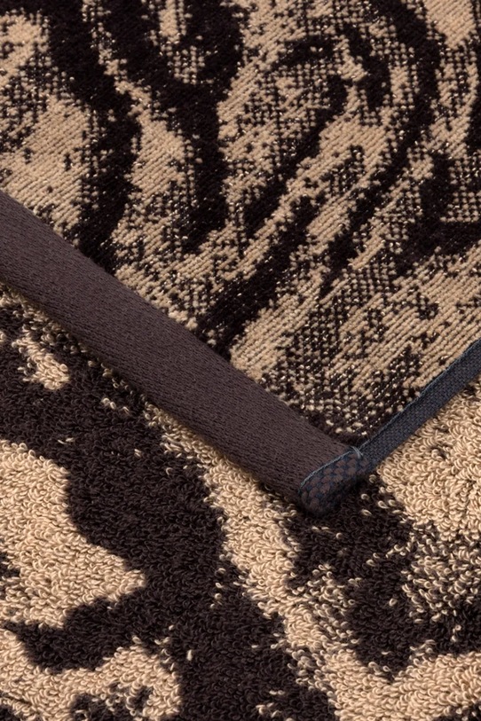 Μπάνιο Μεσαία βαμβακερή πετσέτα Kenzo KFAUVE Naturel 70 x 140 cm 1062870 καφέ