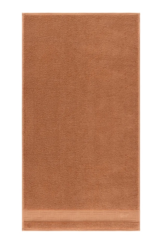 Kenzo duży ręcznik bawełniany KWEAVE Cannelle 92 x 150 cm brązowy 1070378