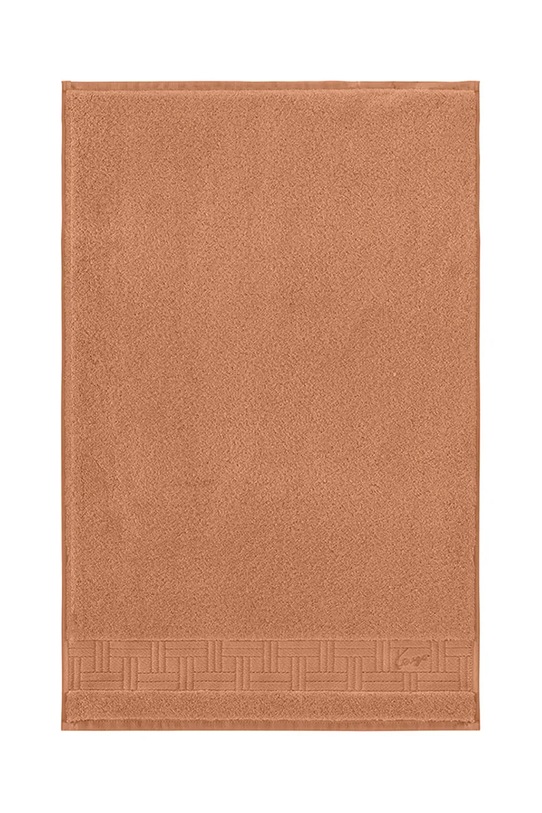 Kenzo mały ręcznik bawełniany KWEAVE Cannelle 45 x 70 cm brązowy 1070380