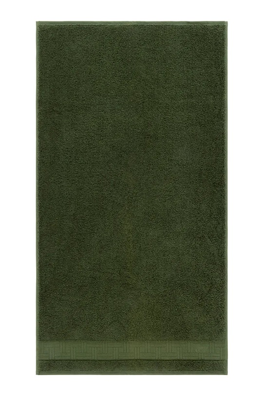 Kenzo duży ręcznik bawełniany KWEAVE Kaki 92 x 150 cm zielony 1070384