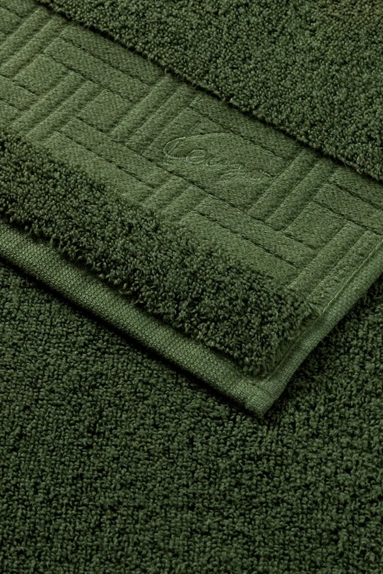 Μπάνιο Μεσαία βαμβακερή πετσέτα Kenzo KWEAVE Kaki 70 x 140 cm 1070387 πράσινο