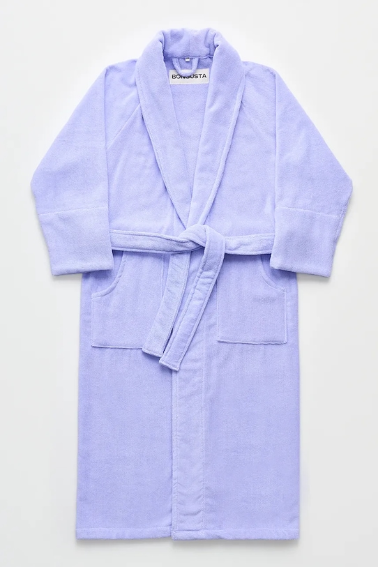 Bongusta szlafrok bawełniany S/M BON103.5715648005854 fioletowy AA00