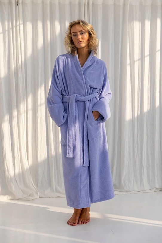 Łazienka Bongusta szlafrok bawełniany L/XL BON103.5715648005861 fioletowy