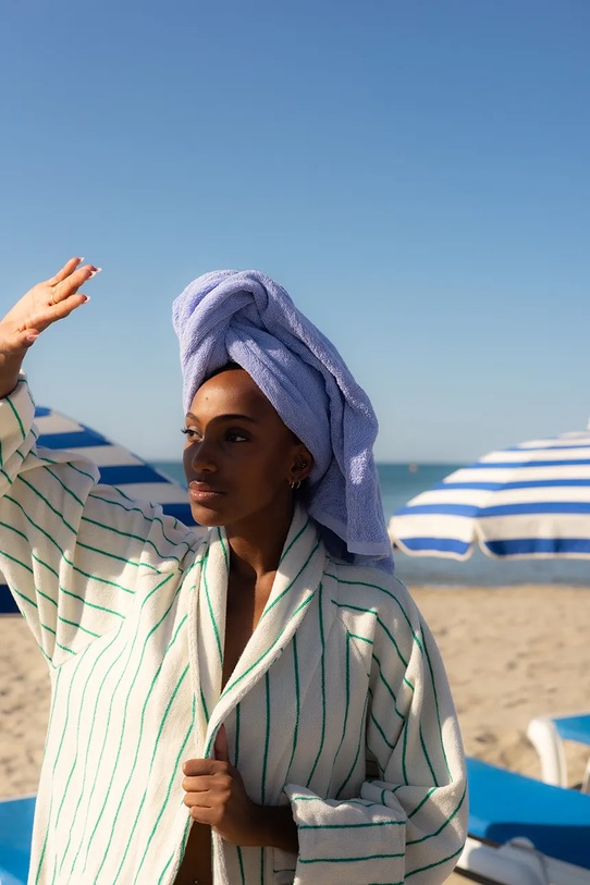 Łazienka Bongusta ręcznik średni bawełniany 70 x 140 cm BON12.5715648003911 fioletowy