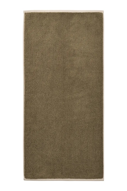 Ferm Living ręcznik średni bawełniany 70 x 140 cm 1104272801 zielony AA00