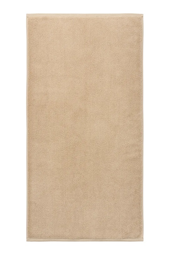 Łazienka Ferm Living ręcznik średni bawełniany 70 x 140 cm 1104272801 zielony