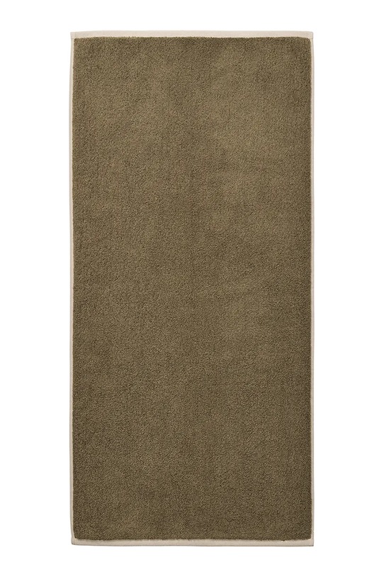 Ferm Living ręcznik mały bawełniany 50 x 100 cm 1104272798 zielony AA00