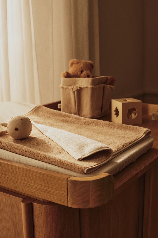 Ferm Living ręcznik mały bawełniany 50 x 100 cm beżowy 1104272730