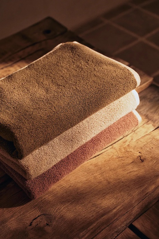 Ferm Living ręcznik mały bawełniany 50 x 100 cm 1104272797 pomarańczowy