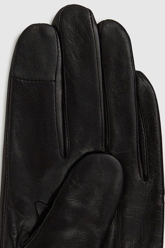Karl Lagerfeld guanti in pelle nero A4W33112