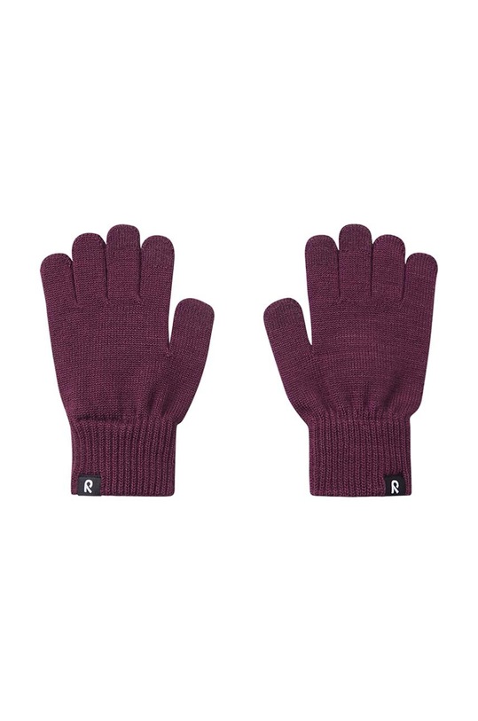 Reima rękawiczki dziecięce Rimo wełna bordowy 5300052B