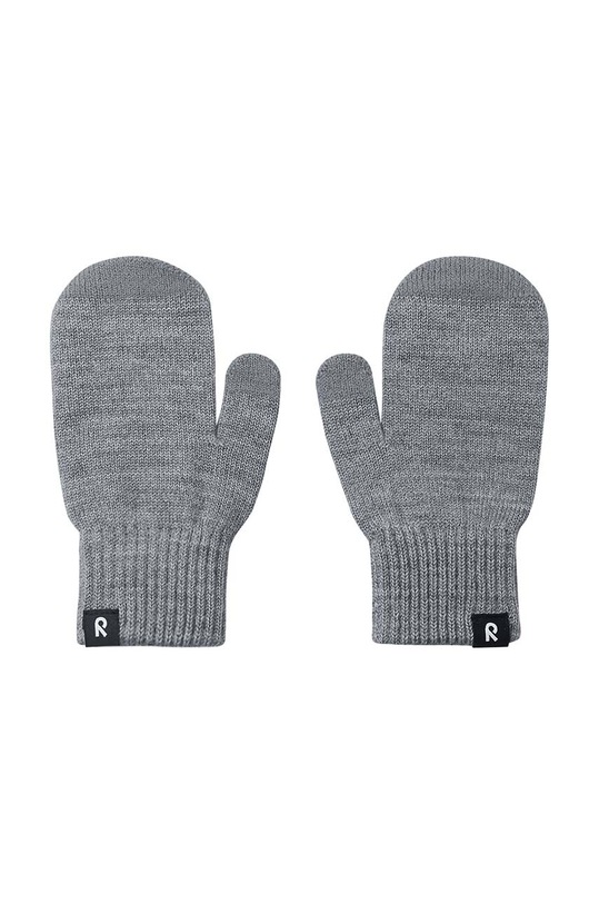 Reima rękawiczki dziecięce Renn wełna szary 5300053B