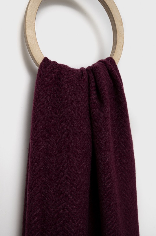 Pieces szal 17105963.GrapeWine fioletowy AA00