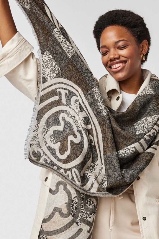 Tous szal Kaos Mini brązowy 2001664043