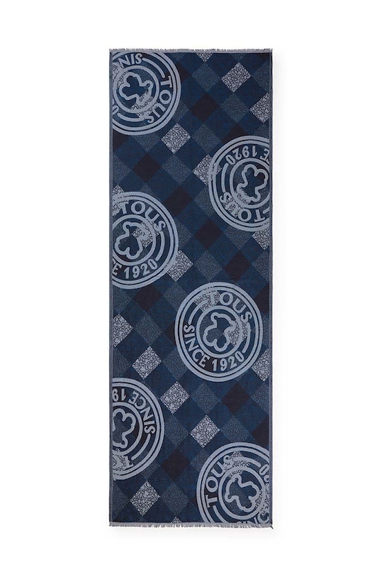 Tous szal Kaos Mini Stamp 2001664033 niebieski AA00