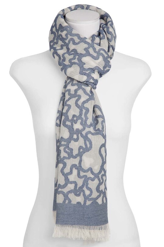 Αξεσουάρ Μεγάλο κασκόλ Tous Kaos Devore 2000786333 πολύχρωμο