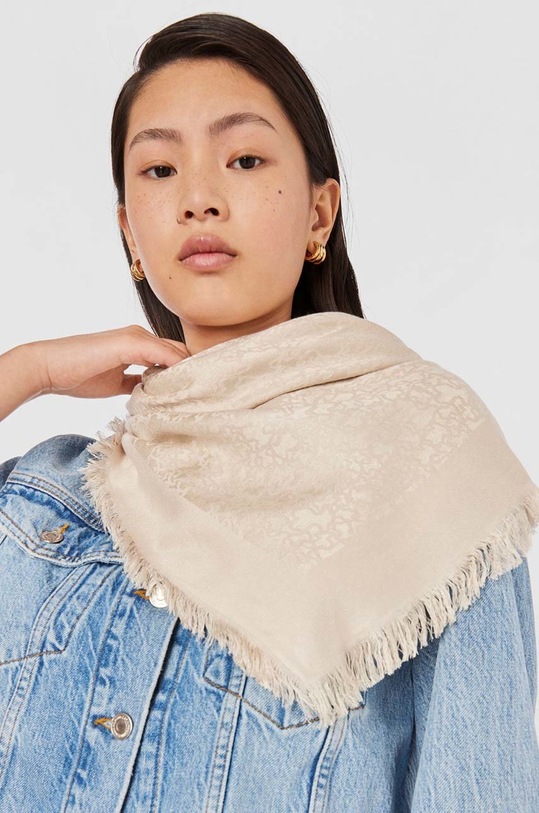 Аксесуари Хустка Tous Kaos Mini 2001131301 бежевий