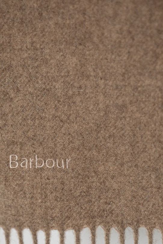 Barbour esarfa de lana LSC0133 bej AA00