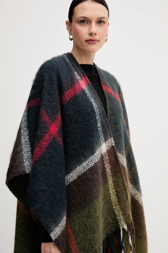 Barbour poncho zielony LSC0353