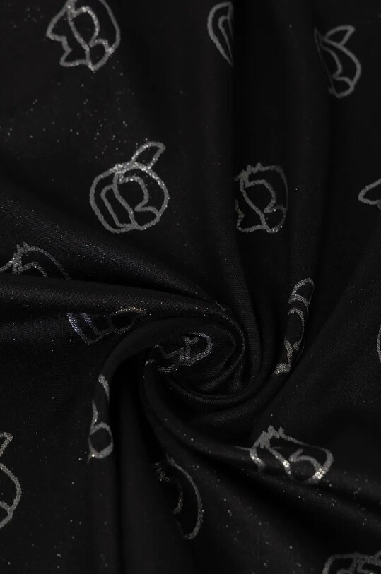 Karl Lagerfeld o esarfa de matase 246W3303 negru AA00