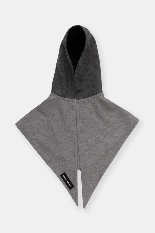 Ruslan Baginskiy cappuccio in lana HOD030/031.WP.W.FLT grigio AA00