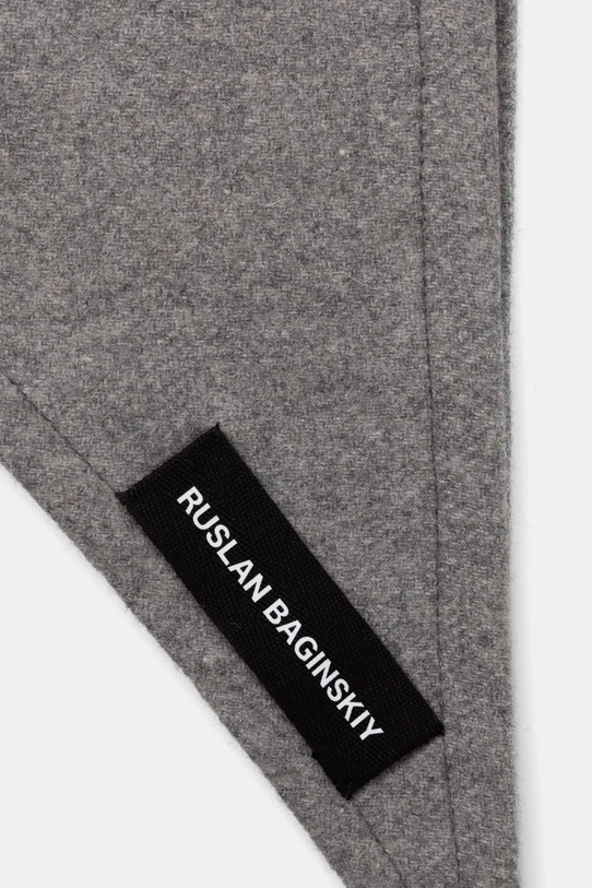 Accessori Ruslan Baginskiy cappuccio in lana HOD030/031.WP.W.FLT grigio