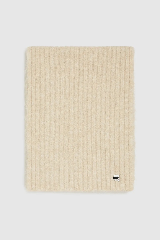 Karl Lagerfeld szalik IKON A4W33119 beżowy AA00