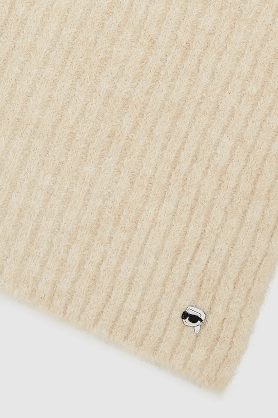 Akcesoria Karl Lagerfeld szalik IKON A4W33119 beżowy