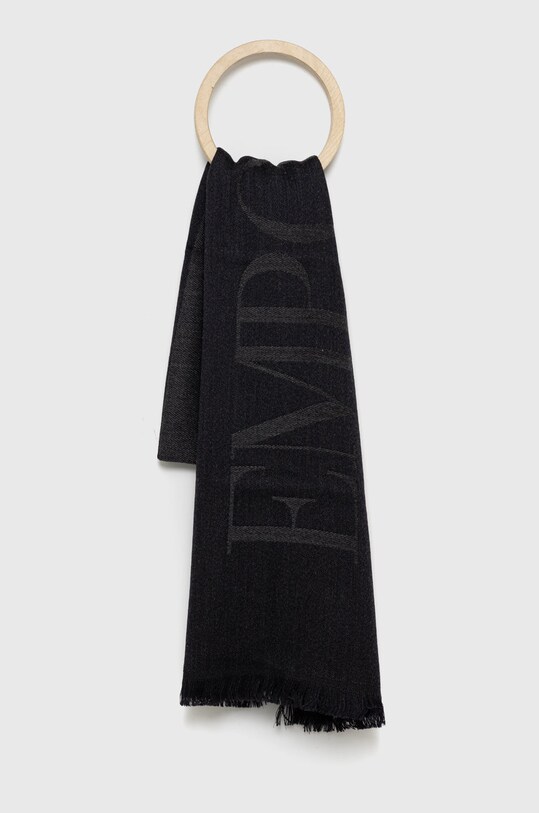 Emporio Armani szalik wełna szary 625007.CC307.NOS