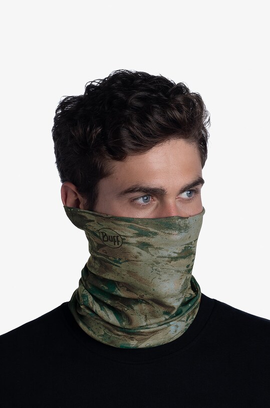 Buff Fular împletit verde 126379.843