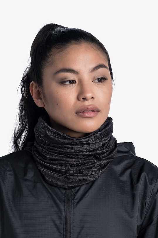 Buff fular impletit Dryflx Solid 118096.999 negru AA00