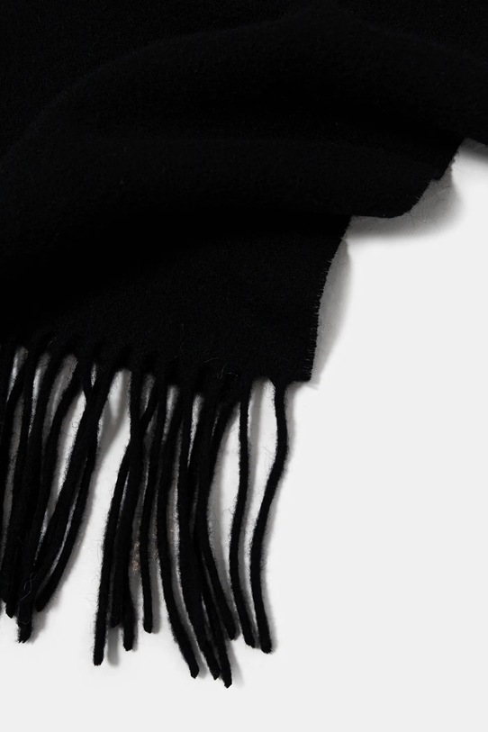 Ader Error eșarfă de lână Muffler BLAFWMF01BK negru AA00
