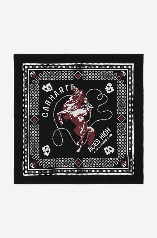 Carhartt WIP bandana Big Buck Bandana fabric black I031823