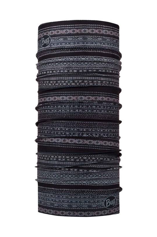 Buff fular impletit Original Ecostretch cu modele verde 118815.901