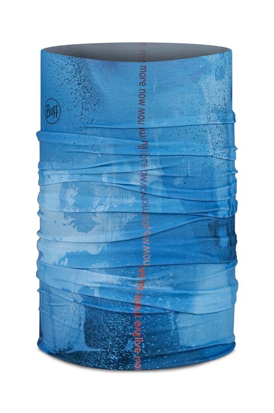 Buff fular impletit Original EcoStretch cu modele albastru 132438.714
