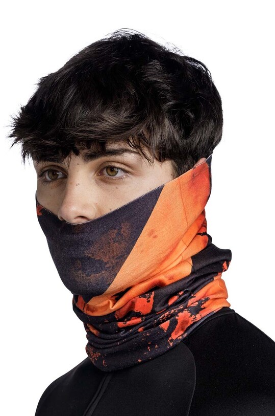 Buff fular impletit ThermoNet negru 132773.555
