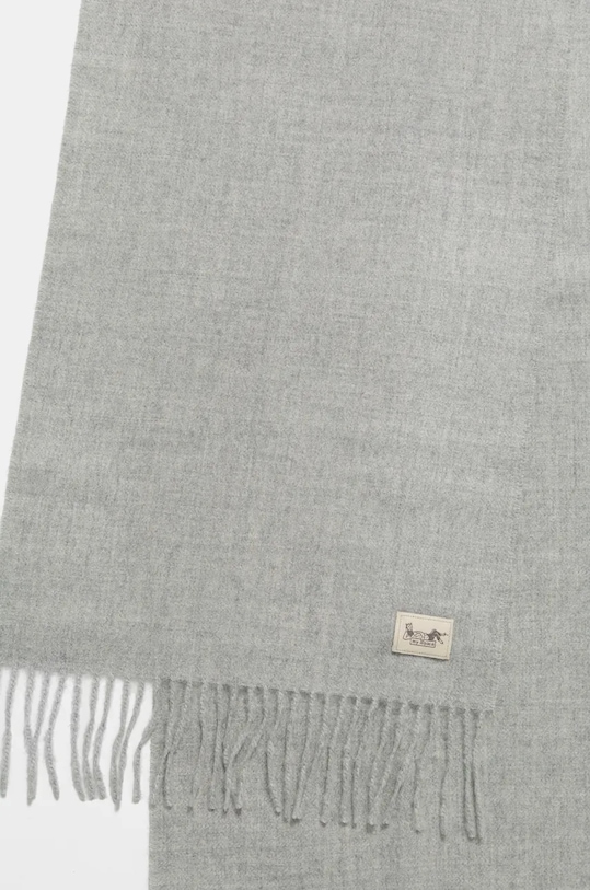 My Alpaca szalik wełniany z alpaki THSCEST30180 szary AA00