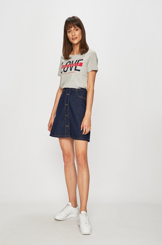 Noisy May fustă din denim 27006862 bleumarin AA00