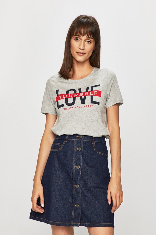 Noisy May fustă din denim bleumarin 27006862