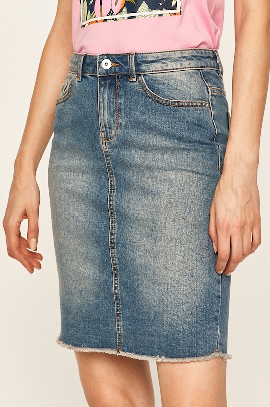 Only - Džínová sukně mini modrá 15159611