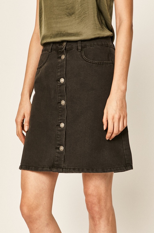 Only - Spódnica jeansowa casual szary 15179141