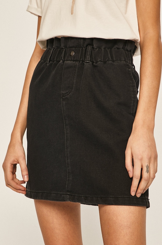 Noisy May - Spódnica jeansowa casual czarny 27010910